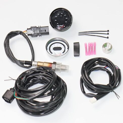 52mm Wideband UEGO AFR Gauge Kit, Air Fuel Ratio Meter with Bosch 4.9 LSU Sensor, 0-5V Analog Output, Replacement for AEM 30-4110 in Kuwait