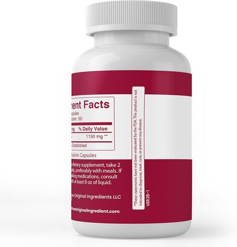 مكونات أصلية نقية N-Acetyl L-Cysteine ​​NAC، (100 كبسولة) نقية دائمًا، بدون إضافات أو مواد مالئة، تم التحقق منها مختبريًا in Saudi Arabia