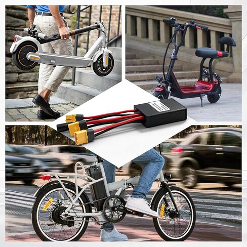 Dual Battery Parallel Module Adapter for Electric Bike 40A 24-72V DC Discharge & Charge Balancer in Kuwait