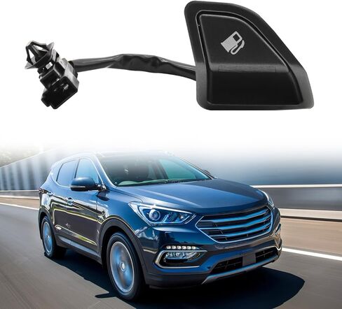 DEAL AUTO ELECTRIC PARTS Fuel Door Release Switch, Compatible with 2013-2016 Hyundai Santa Fe/Fe XL/Fe Sport, Gas Tank Door Opener Button Replacement, Replaces# 93555-2W000RJ5 in Kuwait