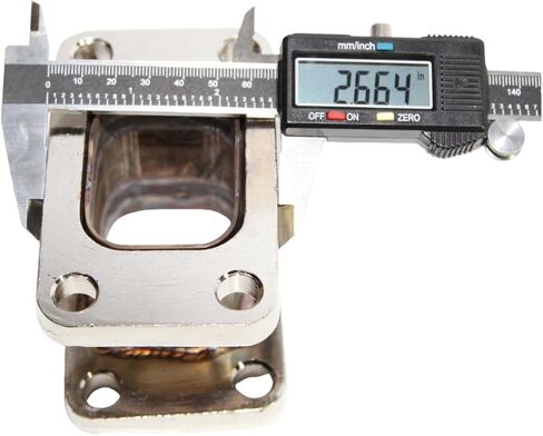 2" Height Stainless Steel Turbo Charger Turbo Manifold Flange T3 to T3 Adapter Conversion in Kuwait