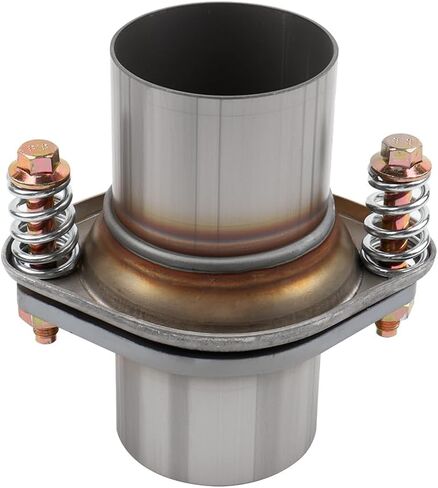 3 inch Exhaust Flex Spring Flanges 409 Stainless Steel,With Exhaust Flange Gasket and Bolt Universal Fit Car Truck SUV Aftermarket (3"X6") in Kuwait