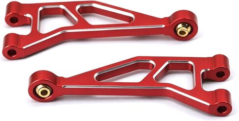 Hobby Aluminum Front and Rear Knuckle Arm Set Steering Set for ARRMA Mini Kraton 3S Speed Truck-ARA2508 Upgrades - Purple (Red Arm Set) in Kuwait