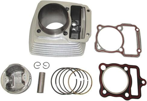 63.5mm CG200 Cylinder Piston Gasket Kit For 200cc 4 Stroke Vertical Engine ATV Quad Dirt Bike Motorcycle Parts in Kuwait