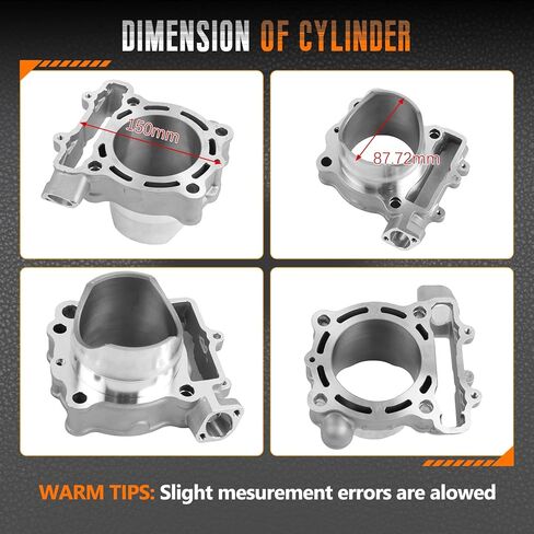 Φ77mm KX250F KXF250 الاسطوانة لكاواساكي KX250F KXF250 2009 2010 2011 2012 2013 2014 2015 2016، استبدال 11005-0110، 11005-0127 in Kuwait