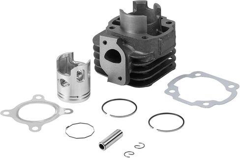 مجموعة أسطوانات الدراجات النارية من NICECNC 50cc 10 مم 2 شوط متوافقة مع Yamaha Minarelli الصينية 1E40QMB 1PE40QMB سكوتر ATV، متوافقة مع Fox 50، ATV 50 in Kuwait