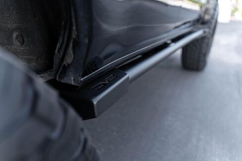 DV8 Offroad FS-15 Rock Sliders لسيارة Lexus GX 470 2003-2009 | تصميم متين بإطار ثلاثي النقاط | تصميم أنبوب مزدوج لتوفير أقصى قدر من الحماية | عالية وضيقة لمزيد من التخليص in Kuwait