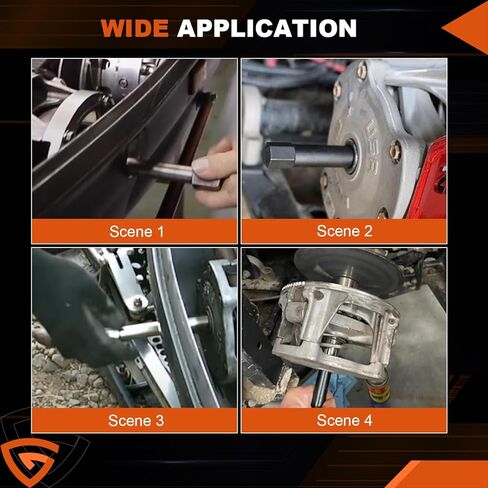 أداة سحب قابض المحرك مناسبة لـ Polaris RZR 900/1000/XP، Ranger 1000/900، General 4/1000 XP، Scrambler 1000/850، Sportsman 1000/850، Snowmobile 340/700/800 يستبدل # 2872085 2875567 in Kuwait