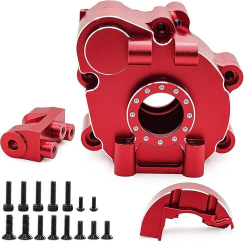 Aluminum Center Gearbox Case Set ARA310930 for Arrma 1/5 Kraton 8S Outcast 8S Upgrade Parts (Red) in Kuwait