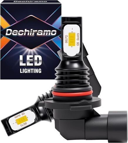 متوافق مع Ford F150 Fog Light (2004-2024)، ضوء أبيض 6000K، مصابيح ضباب عالية الطاقة للغاية H10/9140/9145 (عبوة من قطعتين) in Kuwait