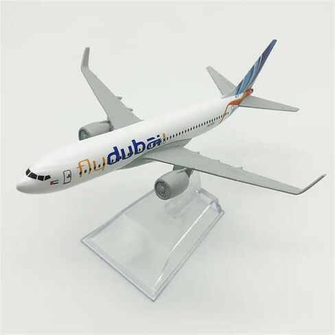 مقياس مصغر 1 400 فلاي دبي B737 نموذج طائرة معدنية محاكاة طائرة لعبة طائرة مجموعات الألعاب in Kuwait