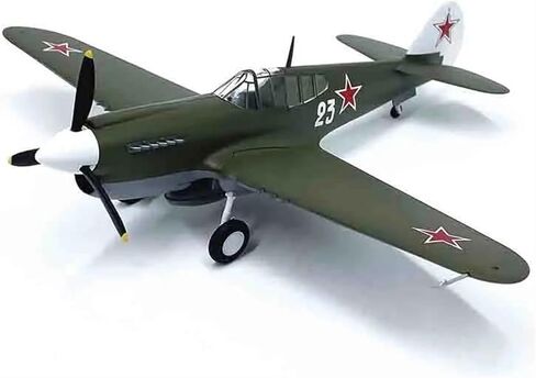 مقياس مصغر 1: 48 مقياس الولايات المتحدة P-40M نموذج طائرة مقاتلة سوفيتية الديكور مجموعة لعبة الهدايا لعبة طائرة لعبة أطقم in Kuwait