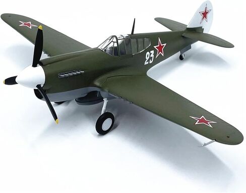 مقياس مصغر 1: 48 مقياس الولايات المتحدة P-40M نموذج طائرة مقاتلة سوفيتية الديكور مجموعة لعبة الهدايا لعبة طائرة لعبة أطقم in Kuwait