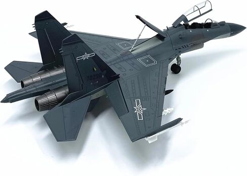 Miniature Scale 1 48 J-16 Fighter Aircraft Model Alloy Finished Gift Decoration AF1 Collection Toy Flying Toy Game Kits in Kuwait