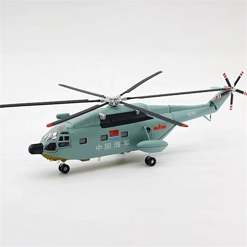 Miniature Scale Diecast 1 60 Scale Chinese Air Force Z-8 Helicopter Model Decoration Souvenir Gifts Flying Toy Game Kits in Kuwait