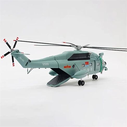 Miniature Scale Diecast 1 60 Scale Chinese Air Force Z-8 Helicopter Model Decoration Souvenir Gifts Flying Toy Game Kits in Kuwait