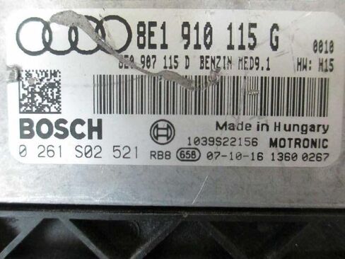 وحدة التحكم في المحرك ECM 2.0L تناسب 08 09 متوافقة مع Audi A4 8E1 910 115 G 8E1910115G in Kuwait