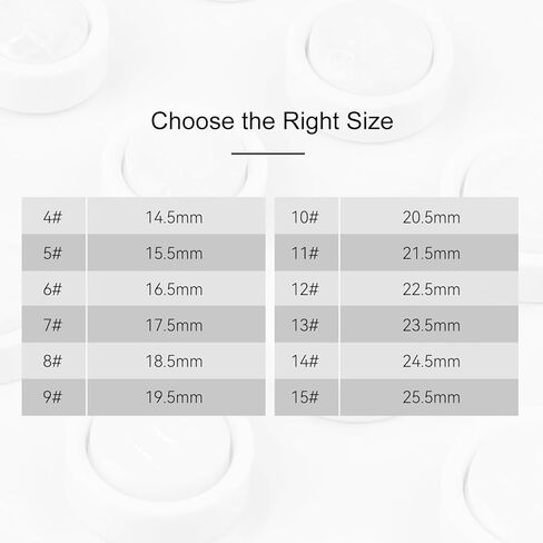 Ring 4 Sizing Kit Compatible with Oura Ring4 Professional Finger Measuring Tool Unique Smart Ring Sizing, Size 4-15 for Accurate Fit in Kuwait