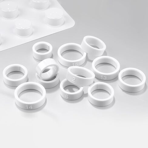 Ring 4 Sizing Kit Compatible with Oura Ring4 Professional Finger Measuring Tool Unique Smart Ring Sizing, Size 4-15 for Accurate Fit in Kuwait