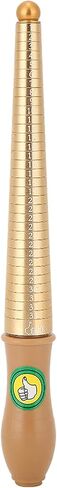 Generic Ring Gauge Mandrel, Gold Plated Copper Finger Sizer, Jewelry Measuring Stick with Hongkong Size 1 to 33, Ideal for Jewelry Making in Kuwait