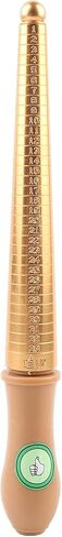 Generic Ring Gauge Mandrel, Gold Plated Copper Finger Sizer, Jewelry Measuring Stick with Hongkong Size 1 to 33, Ideal for Jewelry Making in Kuwait