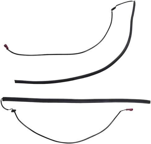Anti-Pinch Door Boot Strips 1 Pair Left and Right Compatible with R-Class W251 Tailgate Sealing Inductive Strip in Kuwait