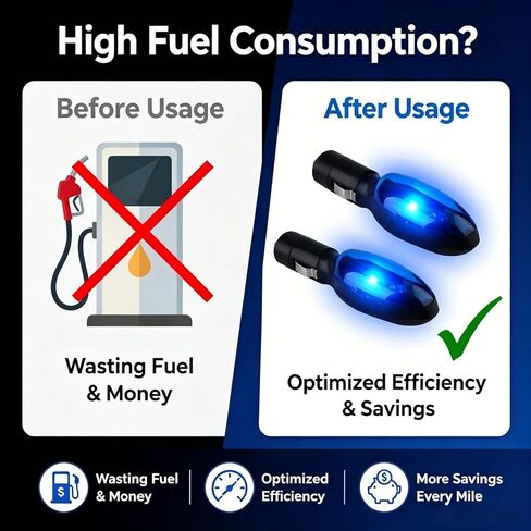 2 Pcs Gas Saver, Drive Farther, Save More Fuel, Automotive Spill Saver for Filling Gasoline Lubricants Water Diesel, Plug and Play Portable Automotive Spill in Kuwait