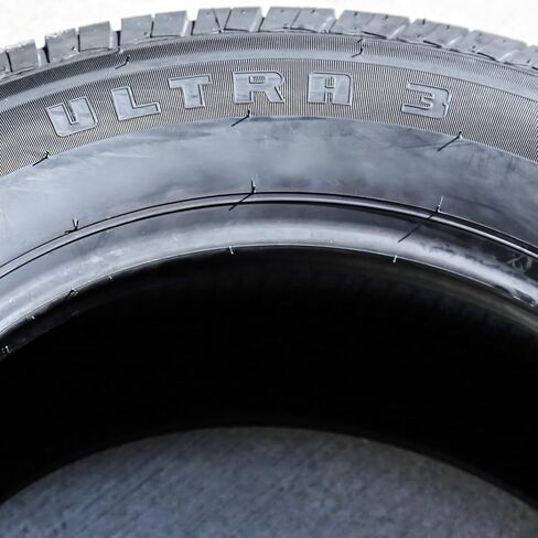إطار Accelera Ultra 3 التجاري الشعاعي لجميع المواسم -195/75R16 195/75/16 195/75-16 107/105S نطاق التحميل D LRD 8-Ply BSW جدار جانبي أسود in Kuwait