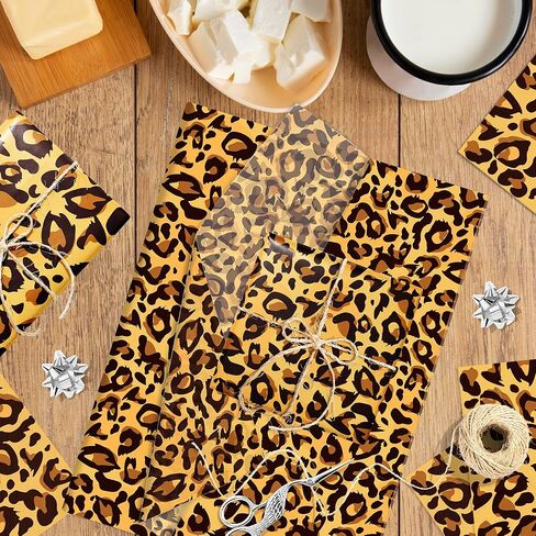 60 Pcs Sexy Leopard Print Tissue Paper in Kuwait