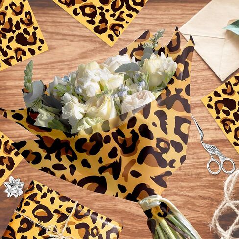 60 Pcs Sexy Leopard Print Tissue Paper in Kuwait