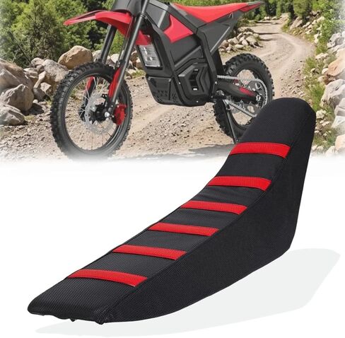 غطاء مقعد Ebike لـ Yozma in 10 دراجة ترابية كهربائية، مضاد للانزلاق ومقاوم للماء، غطاء مقعد سميك لـ Yozma in 10 دراجة نارية كهربائية، قطعة بديلة مطورة للدراجة الإلكترونية، أسود in Kuwait