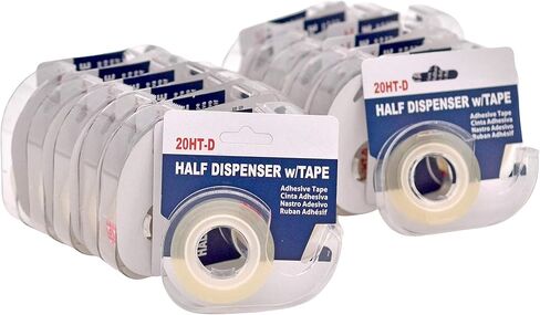 WOD OST20D Office Tape Clear Refill Rolls and Refillable Dispenser - 3/4 inch x 800 inches (6-Pack) for Craft Jobs, Office Work, Gift Wrapping, Repairing, and Envelope Sealing in Kuwait