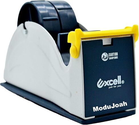 موزع شريط سطح المكتب متعدد الأسطوانات من الفولاذ الفاخر مقاس 3 بوصات من MDJ Excell للإخفاء والتعبئة والشحن والتعبئة ونقل الحرارة والطلاء (عرض 3 بوصات) in Kuwait