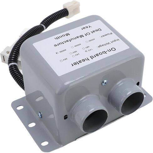 ciciglow 800W 2 Hole Car Heater Windshield Defroster Kit Low Noise, Portable Car Windshield Defroster Warmer for Cold Weather Long Lasting Performance, Iron Aluminum Alloy 6.9 X 4.1 X 3.9in in Kuwait