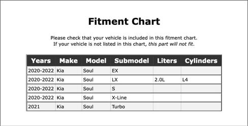 مجموعة أدوات الفرامل القرصية الخلفية المتوافقة مع Kia Soul 2.0L L4 2020 2021 2022 PC-108514 in Kuwait