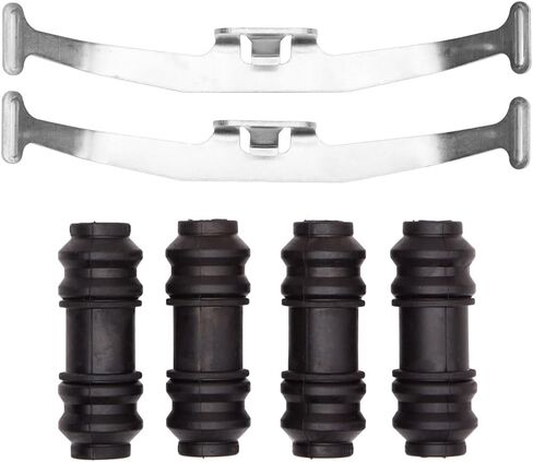 Dynamic Friction Company Front Disc Brake Hardware Kit 340-63001| Fits 2009-2016 Audi A4; 2008-2017 Audi A5, S5; 2012-2015 Audi A6, Mercedes-Benz C250, Mercedes-Benz SLK250; 2014-2015 Audi A7 in Kuwait