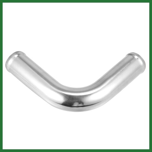 Motoforti OD 1.75" 45mm Leg Length 4" 100mm Aluminum Alloy Tube Intercooler Pipe 90 Degree Bend Elbow Air Intake Tube Silver Tone for Car Long-lasting in Kuwait
