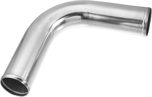 OD 3.15" 80mm Leg Length 6" 152mm Car Aluminum Alloy Tube Intercooler Pipe 90 Degree Bend Elbow Air Intake Joiners Tubing - Pack of 1 Auto Replacement Parts in Kuwait