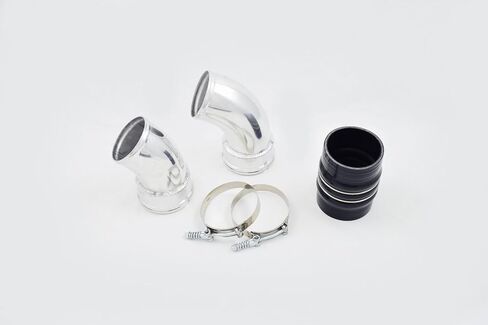 Cold Side Intercooler Pipe & Boot Kit 2006-2010 GM 6.6L LBZ LMM Duramax Diesel in Kuwait