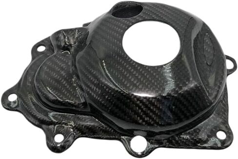 Ignition Cover Compatible With YZ250F 2008 2009 Motorcycle Engine Protection Carbon Fiber Magneto Crankcase Accessory in Kuwait