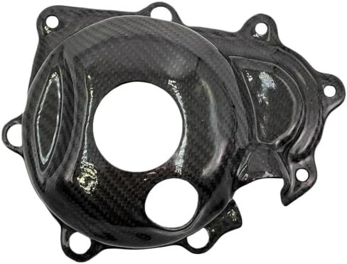 Ignition Cover Compatible With YZ250F 2008 2009 Motorcycle Engine Protection Carbon Fiber Magneto Crankcase Accessory in Kuwait