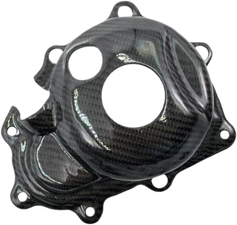 Ignition Cover Compatible With YZ250F 2008 2009 Motorcycle Engine Protection Carbon Fiber Magneto Crankcase Accessory in Kuwait