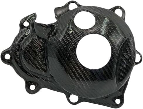 Ignition Cover Compatible With YZ250F 2008 2009 Motorcycle Engine Protection Carbon Fiber Magneto Crankcase Accessory in Kuwait