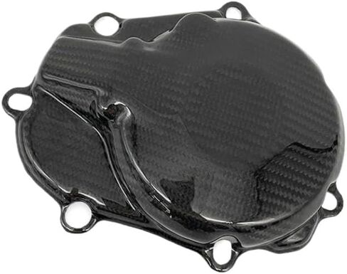 Ignition Cover Compatible With KX450F 2016 2017 2018 Motorcycle Engine Protection Carbon Fiber Magneto Crankcase in Kuwait