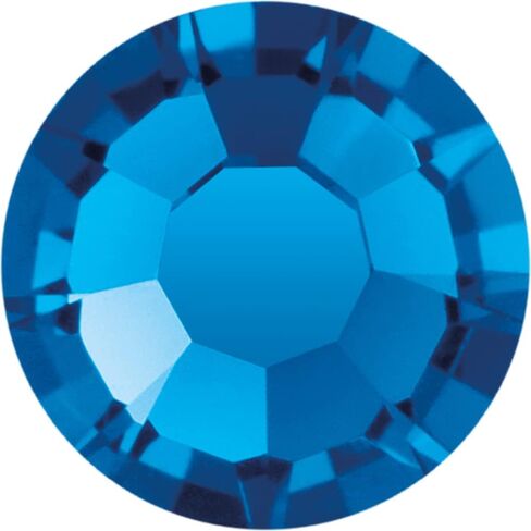 Starcut Crystal, Blue 2088 Flatback Rhinestones, Expert Faceting for Brilliant Sparkle, Sapphire, 20ss (5mm), 420pcs in Kuwait