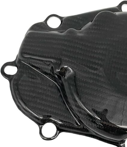 Ignition Cover Compatible With KX450F 2016 2017 2018 Motorcycle Engine Protection Carbon Fiber Magneto Crankcase in Kuwait