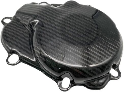 Ignition Cover Compatible With KX450F 2016 2017 2018 Motorcycle Engine Protection Carbon Fiber Magneto Crankcase in Kuwait