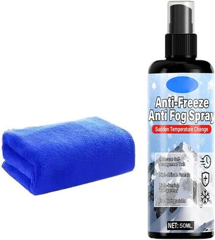 Quick Acting 50ml 100ml Automotive Glass Defogger Sprayed with Polishing Protective Against Frosts and Condensation Winter Car Glass Anti Condensation Sprayed in Kuwait