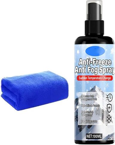 Quick Acting 50ml 100ml Automotive Glass Defogger Sprayed with Polishing Protective Against Frosts and Condensation Winter Car Glass Anti Condensation Sprayed in Saudi Arabia