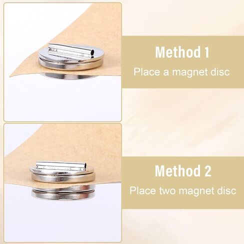 6Pair Mini Magnetic Pin Brooch Converters Magnetic Clasps Metal Pin Backs Lapel Pins Brooch Holder Converter Harm Free Clothing Magnet Buckle Almost Invisible Magnet Pins for Hijab Scarf Shawl in Kuwait